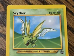 Pokemon Wotc Black Star Promo # 45/53 SCYTHER "Great Condition" - Image 3