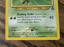 Pokemon Wotc Black Star Promo # 45/53 SCYTHER "Great Condition" - Image 4
