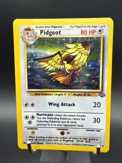 Pidgeot 8/64 - Jungle Holo Rare Pokemon TCG WOTC - Image 1