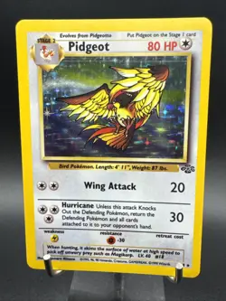 Pidgeot 8/64 - Jungle Holo Rare Pokemon TCG WOTC - Image 3
