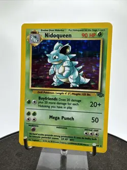 Nidoqueen Jungle 7/64 Holo Rare Pokemon TCG Vintage LP NM - Image 2