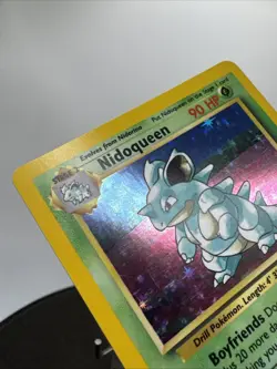 Nidoqueen Jungle 7/64 Holo Rare Pokemon TCG Vintage LP NM - Image 5