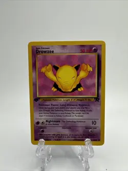 Pokemon TCG Drowzee Team Rocket 54/82 Regular 1st Edition Common - Image 1