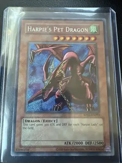 Yu-Gi-Oh! TCG Harpie's Pet Dragon RP02-EN093 Unlimited Secret Rare NM - Image 1