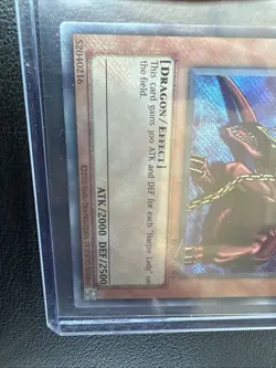 Yu-Gi-Oh! TCG Harpie's Pet Dragon RP02-EN093 Unlimited Secret Rare NM - Image 4