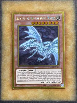 Yugioh Blue-Eyes Alternative White Dragon MVP1-ENG46 Gold Rare LP - Image 1