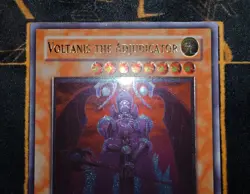 YUGIOH Voltanis the Adjudicator (EOJ-EN023) Ultimate Rare 1st Edition Excellent - Image 2