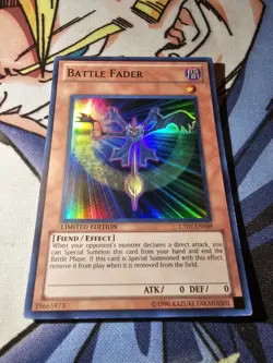 Battle Fader - CT07-EN009 - Super Rare - Limited Edition LP - Image 1