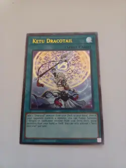YUGIOH MISPRINT OP29-EN003 KETU DRACOTAIL-ULTIMATE RARE-OTS 29-CHEAPEST PRICE!!! - Image 2