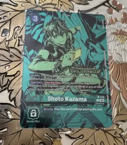Digimon Card Game Shoto Kazama P-133 Promo 2024 Evolution Cup - Image 1