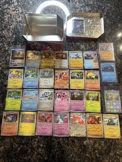 Pokemon Card Collectible Trading Card Lot - Image 1
