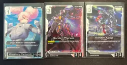 Gundam TCG 200+ Cards Lot Common/Uncommon/Rare & Foil Rare Lot (No Dupe Foils) - Image 2