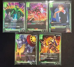 Gundam TCG 200+ Cards Lot Common/Uncommon/Rare & Foil Rare Lot (No Dupe Foils) - Image 4