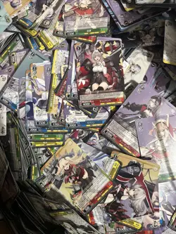 4LBS+ (900+) Cards Weiss Schwarz Trading Cards Bulk - Multiple Sets - Image 3