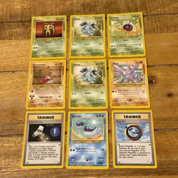 Pokemon TCG Neo Destiny 9x Card Bundle No Duplicates - Image 1