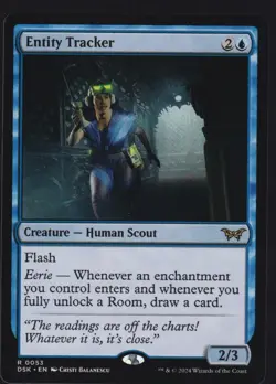 Entity Tracker (0290) R Duskmourn: House of Horror 290 Magic The Gathering TCG - Image 1