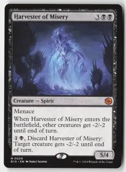 MTG - Harvester of Misery M Outlaws of Thunder Junction: The Big Score 9 LP-NM - Image 1