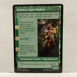 MTG Esper Origins Magic: The Gathering Final Fantasy Rare #0185 - Image 2