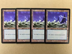 MTG 4x Island 335 Urza's Saga Pauper Legacy Magic the Gathering x4 LP - Image 1