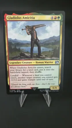Gladiolus Amicitia Final Fantasy MTG - NM - Image 1