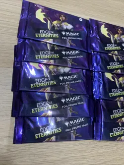 Edge Of Eternities Foil Promo Pack New Sealed MtG x10 Pack - Image 2