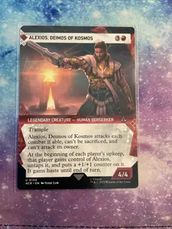 MTG Alexios, Deimos of Kosmos (Showcase) Assassin's Creed Near Mint - Image 1