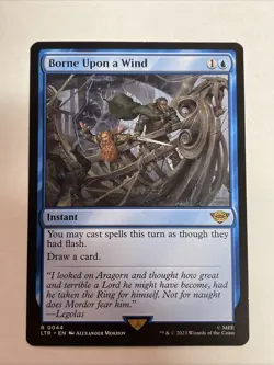 Borne Upon a Wind Universes Beyond: the Lord of the Rings: #44 Rare - Image 1