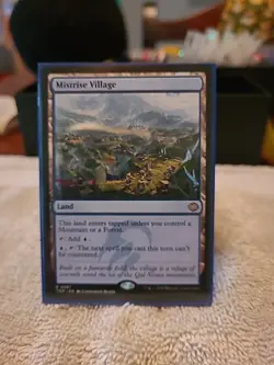 MTG TDM #261 Mistrise Village Tarkir: Dragonstorm Regular - Image 1