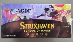 Magic the Gathering Strixhaven: School of Mages Set Booster Box MTG New Sealed 630509975679 - Image 1