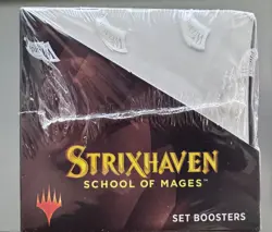 Magic the Gathering Strixhaven: School of Mages Set Booster Box MTG New Sealed 630509975679 - Image 2