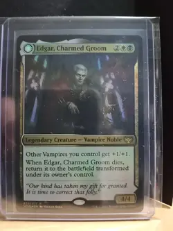 Edgar, Charmed Groom Innistrad: Crimson Vow Foil Magic The Gathering - Image 1