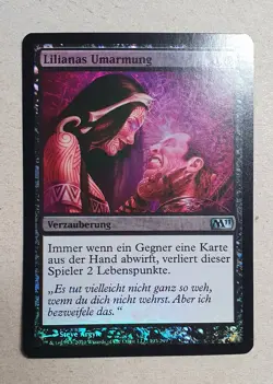 MtG - Liliana's Caress / Lilianas Umarmung - FOIL - Rare Commander Modern Staple - Image 1
