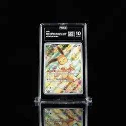 Pokemon Eevee Black Star Promo #173 - Prismatic Evolutions - TAG GEM MINT 10 - Image 1