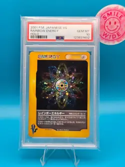 PSA 10 - 2001 Pokemon Japanese VS, Rainbow Energy, Holo - Image 1