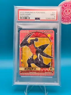PSA 9 - 2023 Marumiya Pokemon, Garchomp, Stickers - Image 1