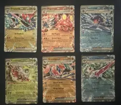 Lot Of Six (6) Tera Pokemon ex Cards - All NM; Free Shipping - Image 1