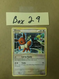 Pokemon TCG Eevee HS-Undaunted 48/90 Regular Common - MP - Image 1