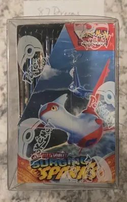 Pokemon TCG Surging Sparks Booster Box (36 Booster Packs) FACTORY SEALED W/CASE - Image 2