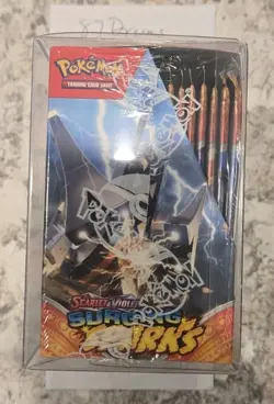 Pokemon TCG Surging Sparks Booster Box (36 Booster Packs) FACTORY SEALED W/CASE - Image 4