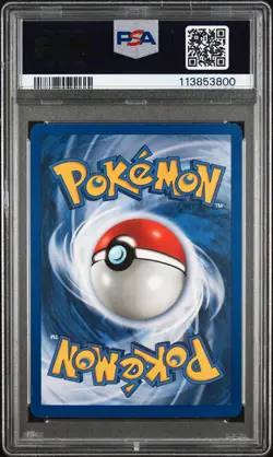 1999 POKEMON BASE SET UNLIMITED #2 BLASTOISE-HOLO PSA 8 - Image 2