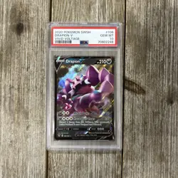 Graded PSA 10 2020 Pokemon SWSH Drapion V Vivid Voltage #106 - Image 1