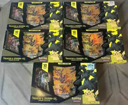 Pokemon TCG Pikachu & Zekrom-GX Tag Team Premium Collection Box - New Sealed - Image 3