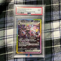 2024 POKEMON SSP EN-SURGING SPARKS SPECIAL ILLUSTRATION RARE HYDREIGON EX PSA 9 - Image 1