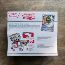 Pokemon White Flare ETB Regular Elite Trainer Box TCG Sealed - Image 2