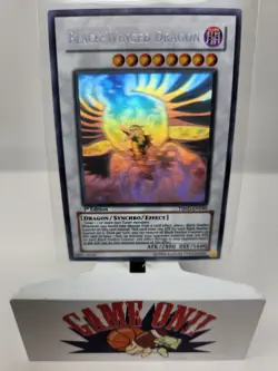 YuGiOh Black-Winged Dragon TSHD-EN040 1st Edition Ghost Rare LP - Image 1