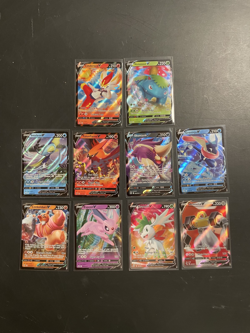 2020-2022 Pokemon V Card Lot Of 10 Cards. All Very Rare And Some Full Arts! - Image 1