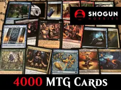 4000+ MAGIC THE GATHERING MTG CARDS LOT W/ RARES AND FOILS INSTANT COLLECTION!! - Image 1