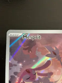 Pokemon TCG Mesprit Illustration Rare Holo Card 204/191 Sv08: Surging Sparks NM - Image 4