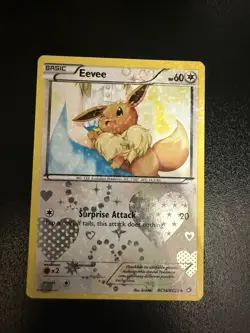 Eevee RC14/RC25 Legendary Treasures Radiant Collection Holo Card NM/LP Condition - Image 1