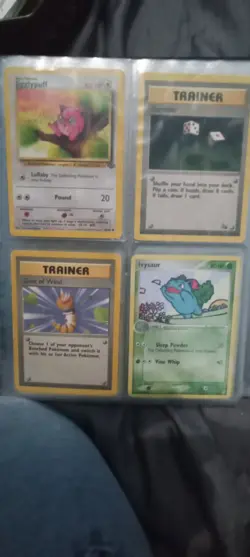 Pokemon Folder With 70 Older Pokemon Cards Inside *MUST SEE* - Image 1